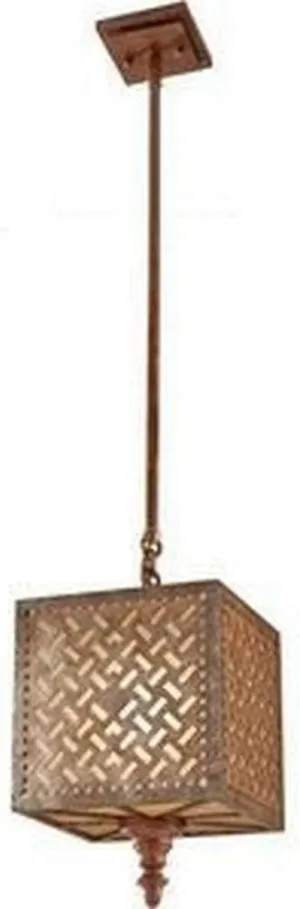 Feiss P1276MOB Kandira Pendant Lighting, Bronze