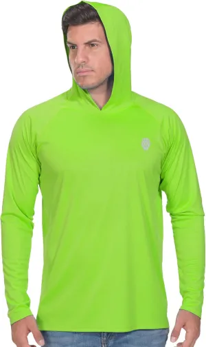 Fishing Shirts for Men Long Sleeve - Sun Protection SPF 50  UV Tshirt Hoodies