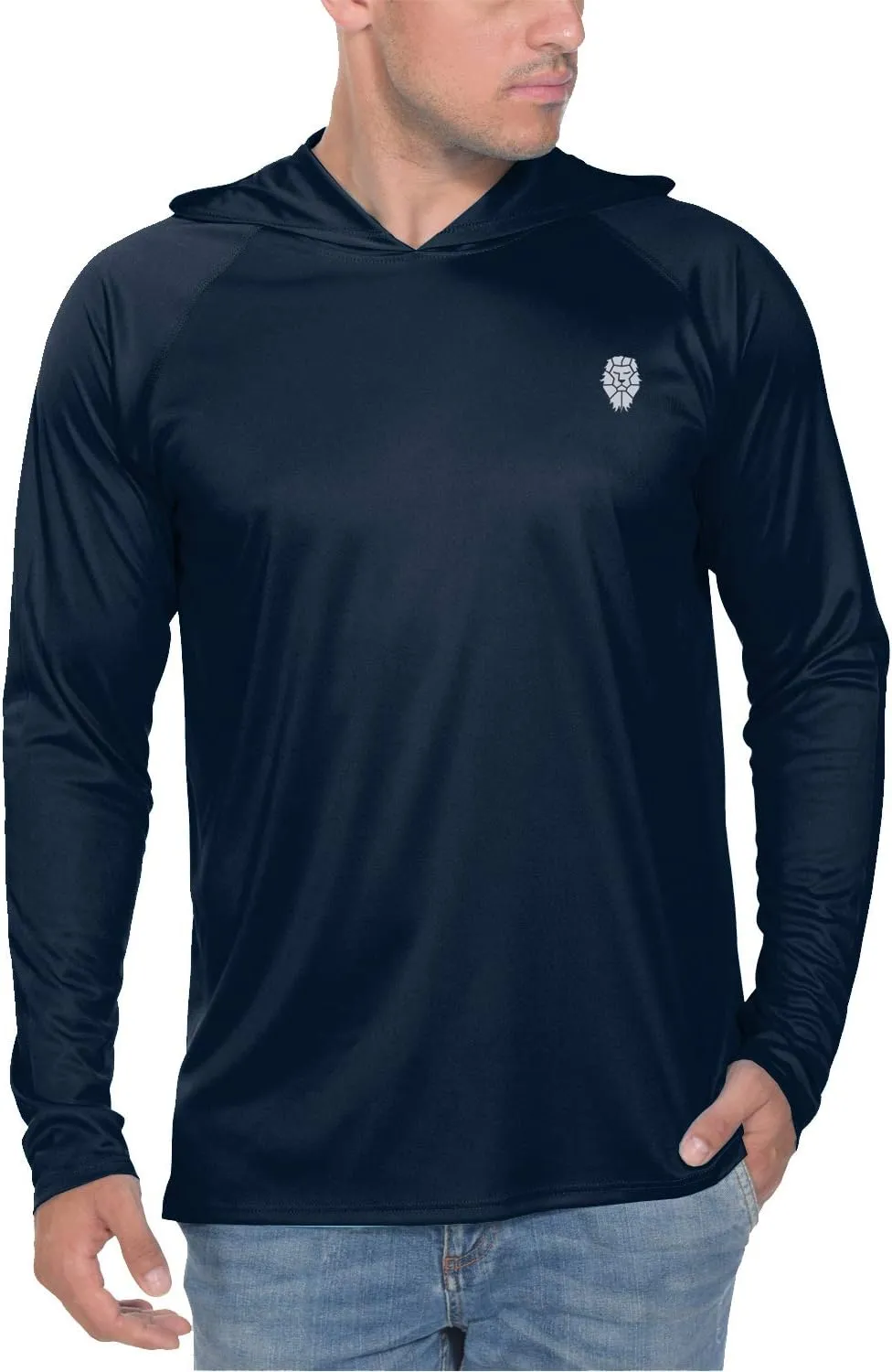 Fishing Shirts for Men Long Sleeve - Sun Protection SPF 50  UV Tshirt Hoodies