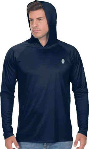 Fishing Shirts for Men Long Sleeve - Sun Protection SPF 50  UV Tshirt Hoodies