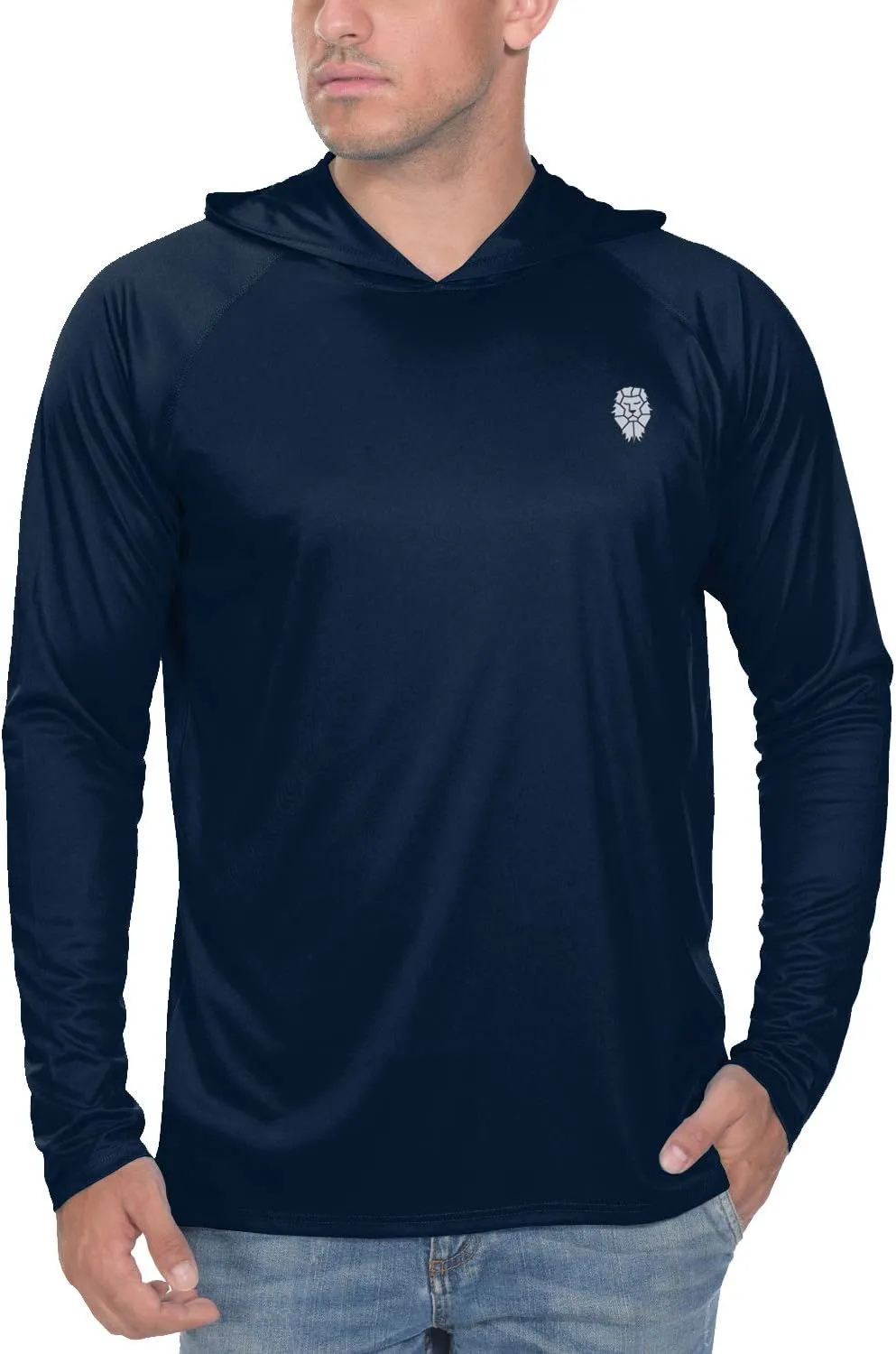 Fishing Shirts for Men Long Sleeve - Sun Protection SPF 50  UV Tshirt Hoodies