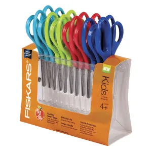 Fiskars Scissors Kids Classpack 12/Pk 5Inch Pointed Ambidextrous (discontinued)