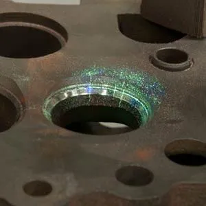 Fluorescent Green Magnetic Powder
