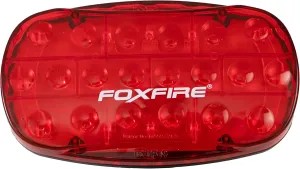FOXFIRE Safety Lites FL263-MAG90 LED Magnetic Light for Emergency Trailer Lighting, Farm Equipment, Oversized Loads, Workzone Safety (Red)