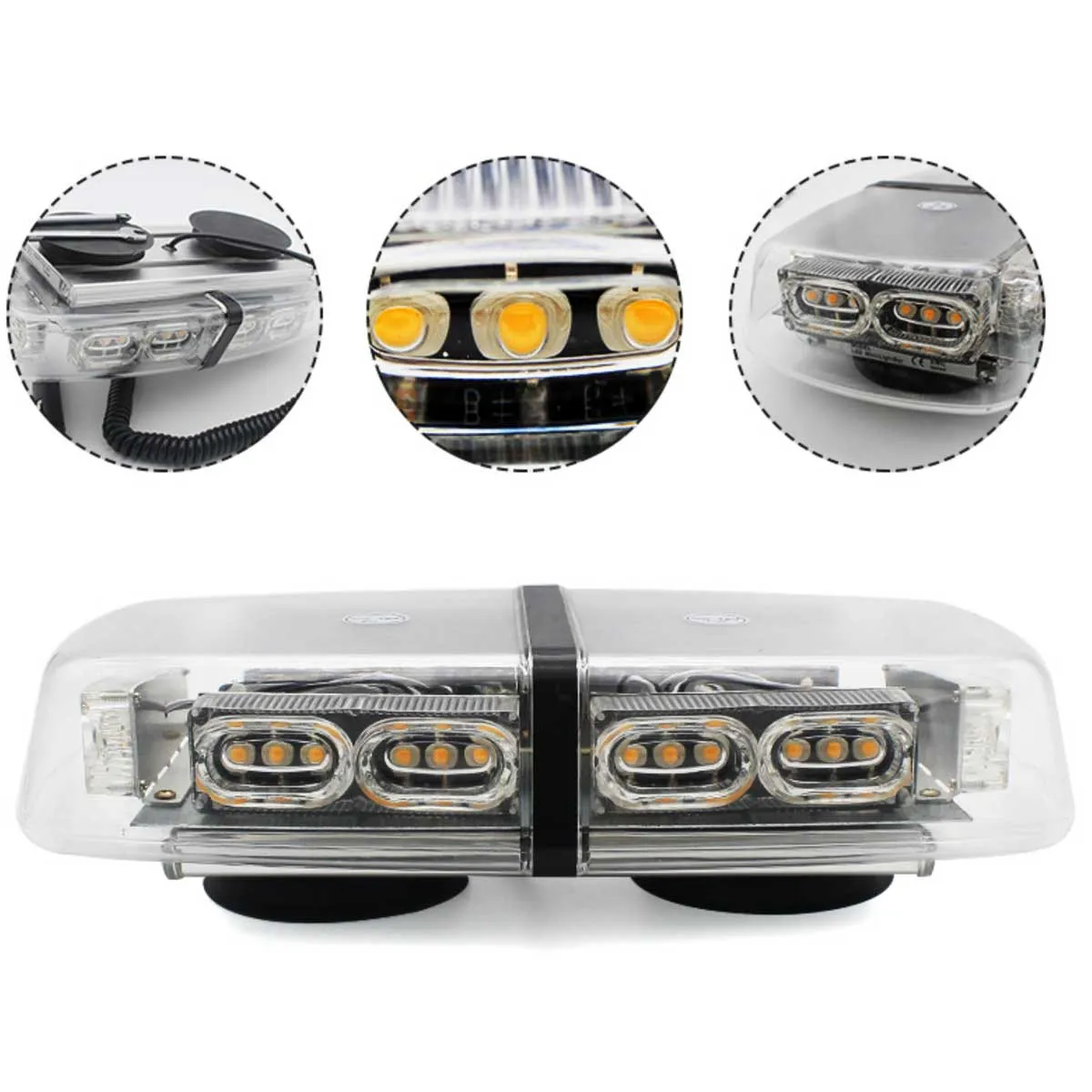 Foxfire Strobe Warning Lite, Amber