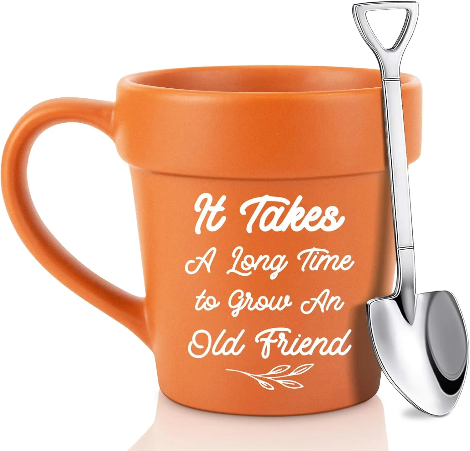 Friend Gifts For Women Birthday, Christmas Gifts for Friends, Friendship Gift for Best Friend Women, Funny Novelty Friend Plant Mug for BFF Old Friends