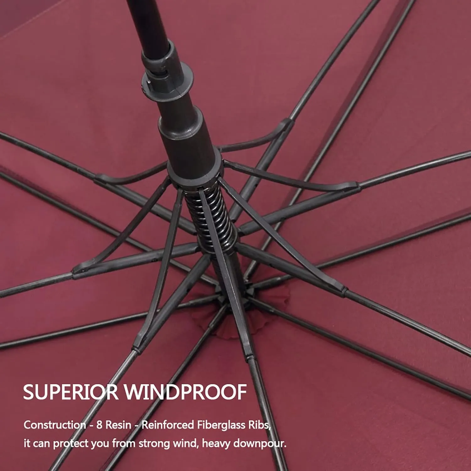 G4Free 47/54/62/68 Inch Automatic Open Golf Umbrella Oversize Extra Large Double Canopy Vented Windproof Waterproof Stick Umbrellas