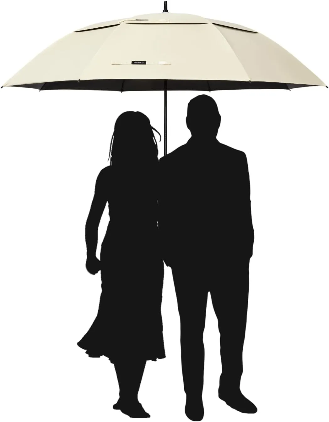 G4Free 47/54/62/68 Inch UV Protection Golf Umbrella Auto Open Vented Double Canopy Oversize Extra Large Windproof Sun Rain Umbrellas