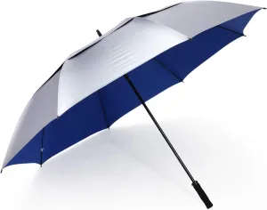 G4Free 72 Inch Huge Golf Umbrella UV Protection Auto Open Windproof Umbrella Oversized Extra Large Vented Double Canopy for Family