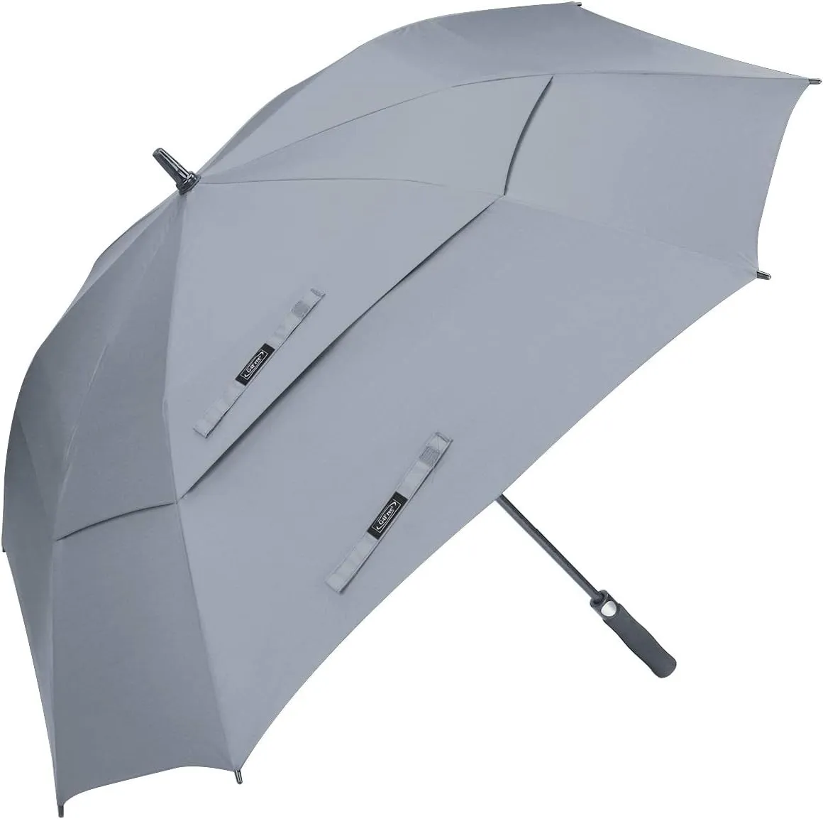 G4Free Extra Large Golf Umbrella 62/68 inch Square Vented Windproof Auto Open Double Canopy Oversized Stick Umbrella