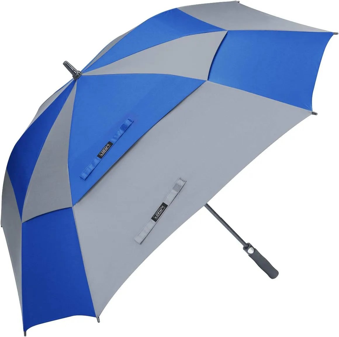 G4Free Extra Large Golf Umbrella 62/68 inch Square Vented Windproof Auto Open Double Canopy Oversized Stick Umbrella