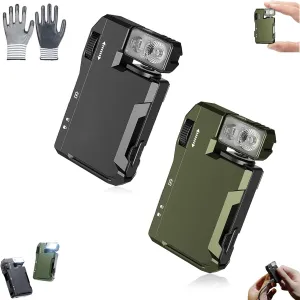 G5 EDC Light 400 Lumens,G5 Pocket-Sized LED Light - 400LM Brightness,USB-C,Magnetic Clip,Rechargeable Ip68 Waterproof,Portable Small Keychain Flashlight Great for Gear Bag,Repairs,Backpacking(2pcs#a)