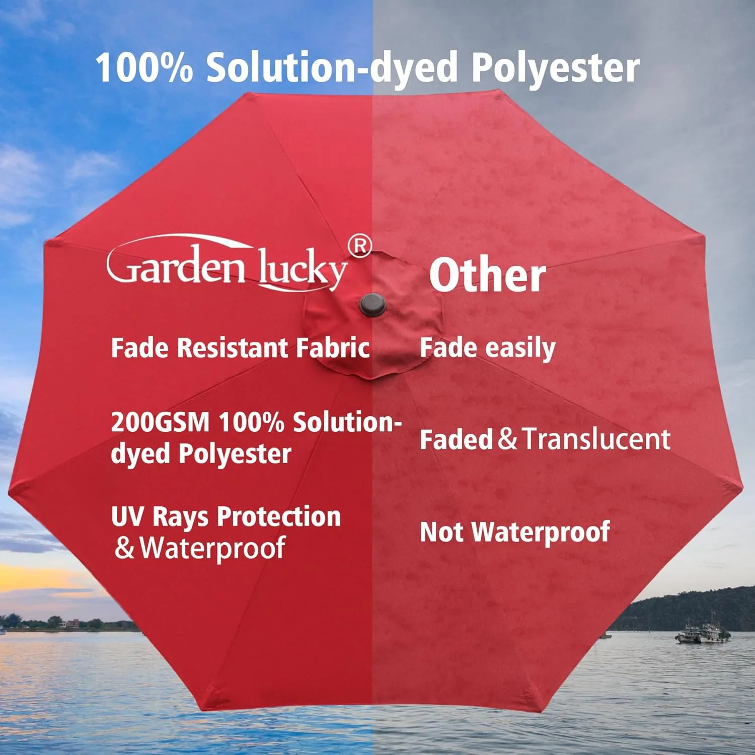 Garden Lucky Umbrella canopy