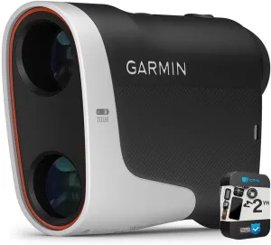 Garmin 010-02950-00 Approach Z30 Golf Laser Range Finder Range Up to 400 Yards Away | Official USA Partner Model | Bundle with 2 YR CPS Enhanced Protection Pack