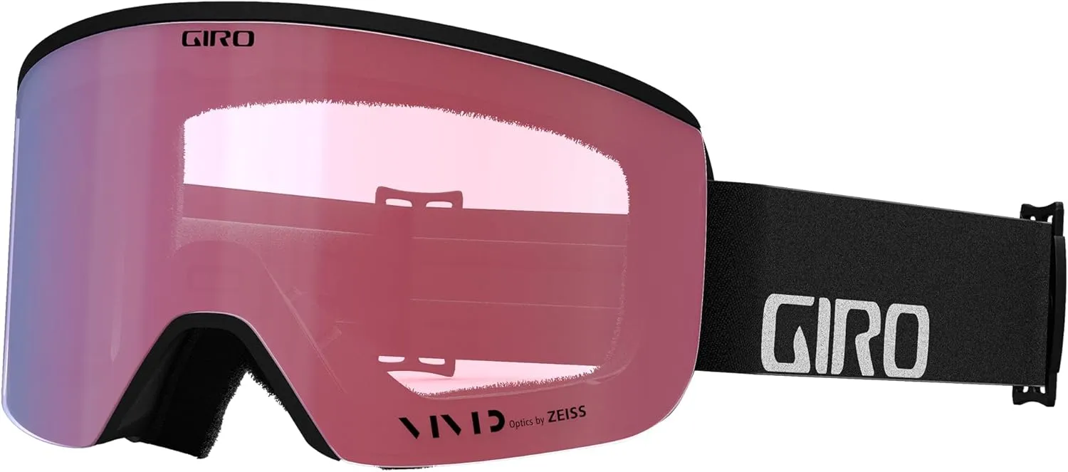 Giro Axis Ski Goggles - Snowboard Goggles for Men - Quick Change with 2 VIVID Lenses - Anti-Fog Vent Tech - OTG