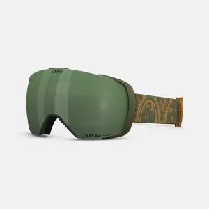 Giro Contact Snow Goggles 2023 - Trail Green Filmore Sun Frame with Vivid Envy/Vivid Infrared Lens Large