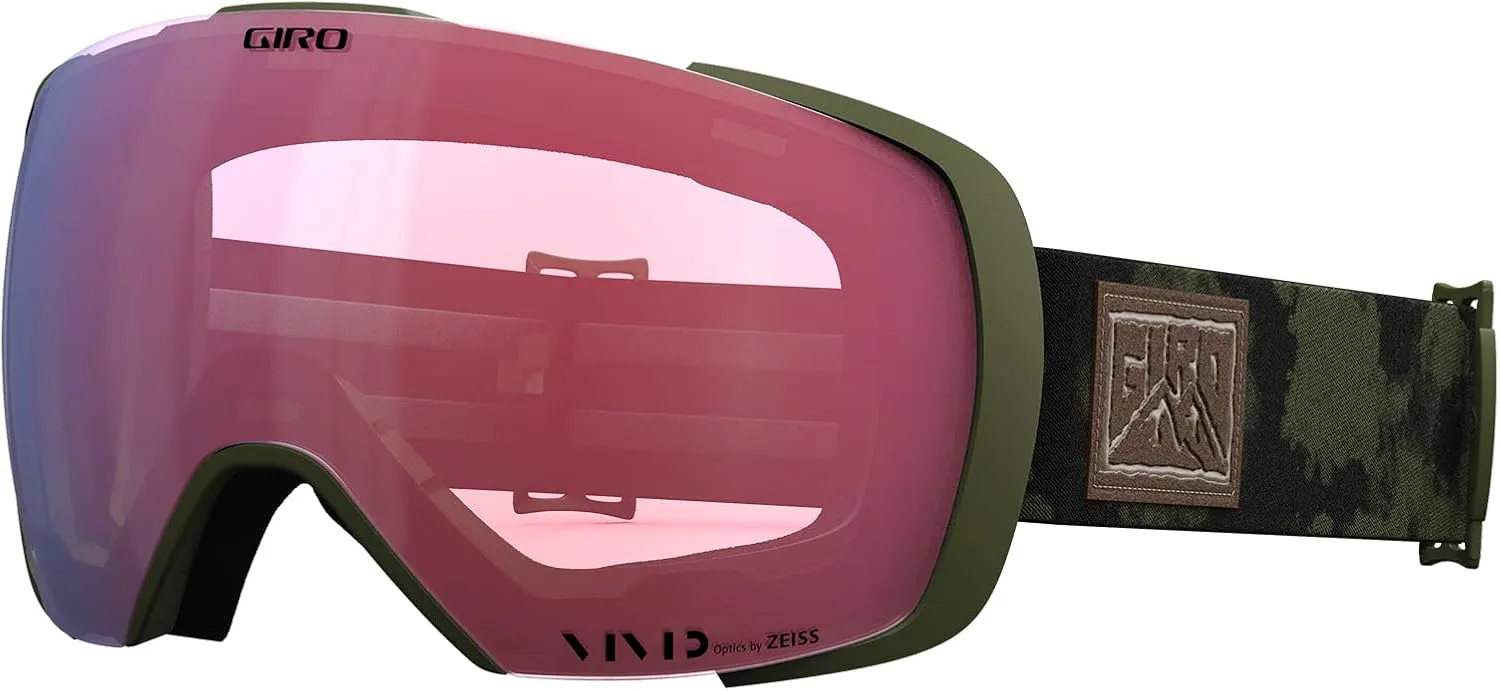 Giro Contact Snowboard Ski Goggles - for Men & Women- Magnetic Quick Change w/ 2 VIVID Lenses - Anti Fog Vent Tech - OTG