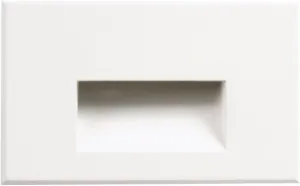 Goodlite G-20025 Horizontal LED Indoor Outdoor Step, 5w 200lm, 120v, Stair Light, Finish, Wet Location, Dimmable, Cool White 4100k