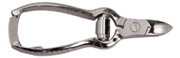 Grafco Metal Nail Nipper - 5 1/2" Stainless Steel Trim Cuticle Remover - Manicure and Pedicure Nail Care Tool for Home, Spa and Salon, 1790