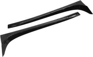 Great Decoration Easy to Install Guard Against Scratches Tail Wing Spoiler Car Wing Spoiler Rear Trunk Rear Lip ABS Material Racing Style Self Adhesive Tape Flexible