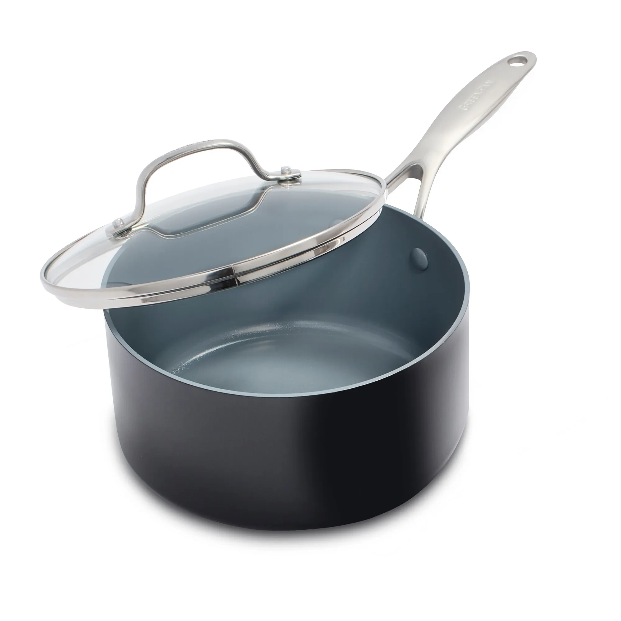 Greenpan - Valencia Pro Nonstick Saucepan, 2 Quart