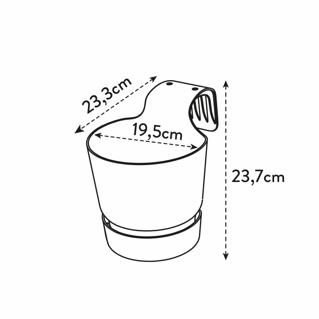 Greenville Easy Hanger Single (Concrete)