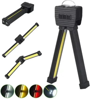 Gym Lamp for Posing, Portable Magnet LED Posing Lamp 7th Gear Dimming 180 Degree Folding Magnetic Work Light Handheld USB Rechargeable Worklight Camping Light Gift