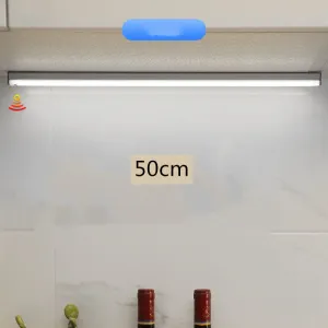 Hand-Scanning Induction Cabinet Lamp Strip Led Rechargeable Wireless Wiring-Free Self-Adhesive Magnetic Suction Kitchen Wardrobe Wine Cabinet Lamp Strip