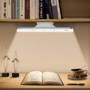 Hanging Magnetic LED Table Lamp Chargeable Stepless Dimming Desk Lamp Cabinet Light  For Closet Wardrobe USB Night Light