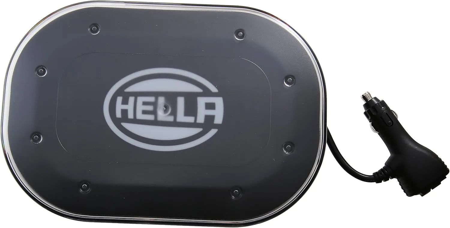 HELLA H27996011 Micro LED Light Bar 100, Amber, Magnetic Mount, 12/24V