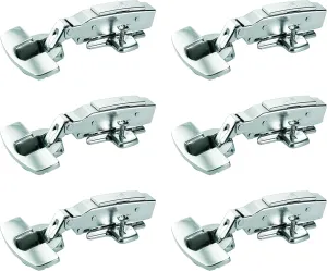 Hettich 9219541 Sensys Pot Hinge for Door Thickness 15-22 mm Perfect Dampening (Pack of 6), Nickel-Plated