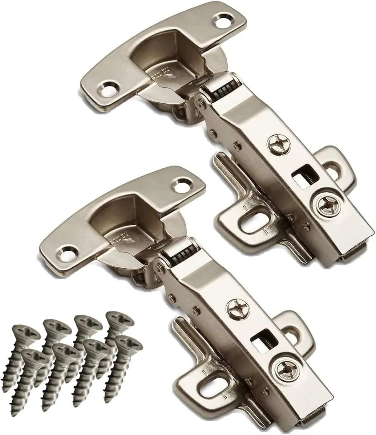 Hettich Sensys 8645i TH52 110 Degree Corner Stop Standard Hinge with Soft Close Automatic Hinge Integrated Damping Hinges for Kitchen Cupboard Wardrobe Pack of 2 by SOTECH