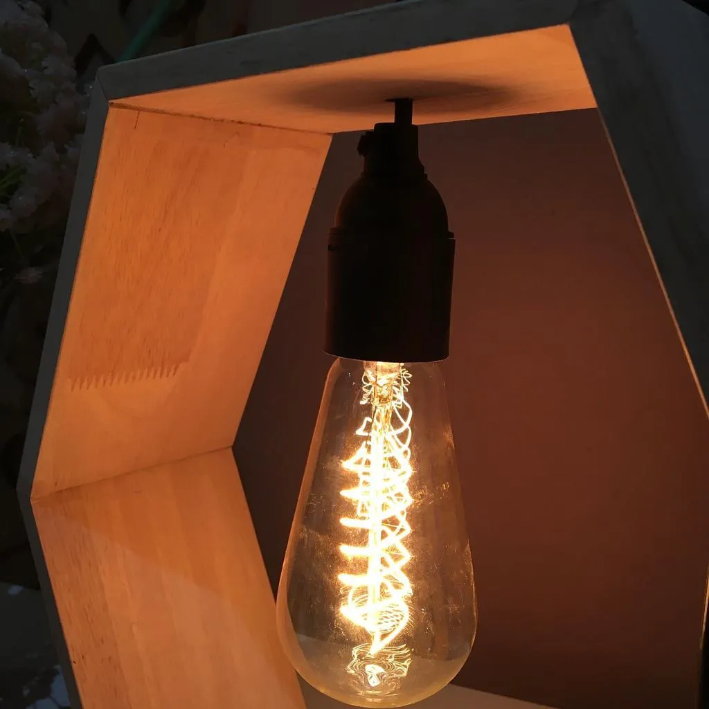 Hexagon Design Table Lamp /Hanging Lamp By Miza