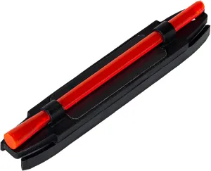 HIVIZ Narrow Magnetic Fiber Optic Shotgun Sight with Red Light Pipe