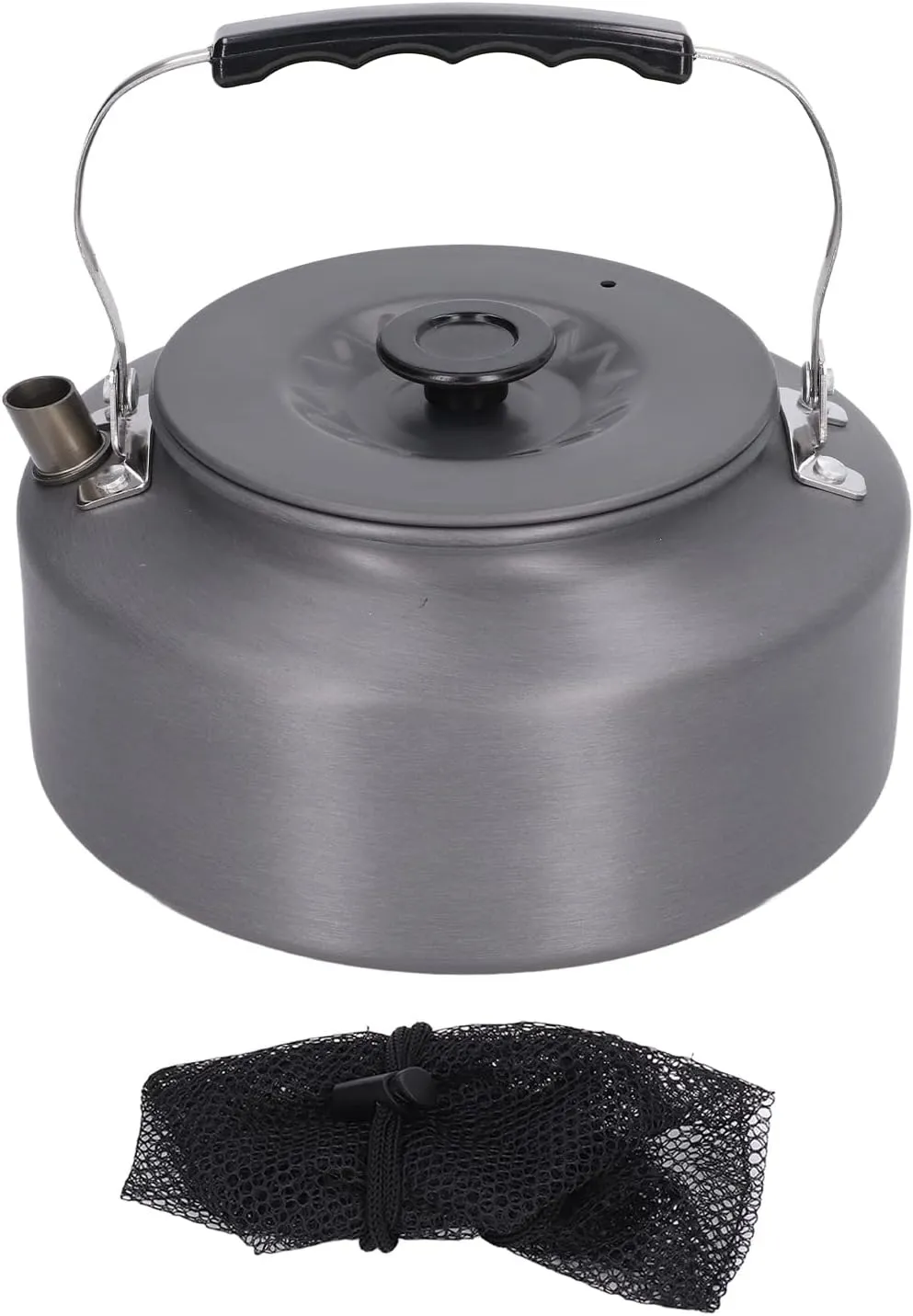 HUONIU Aluminum Alloy Outdoor Coffee Pot, Portable Camping Teapot, Travel Kettle for Picnic and Outdoor