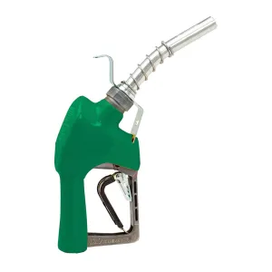 Husky 337003N-03 New XFS Light Duty Diesel Nozzle with 3-Notch Hold Open Clip, Full Grip Guard and Hanging Hook, Made in USA