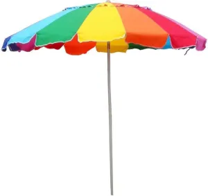 Impact Canopy Beach Umbrella Rainbow Includes Carry Bag