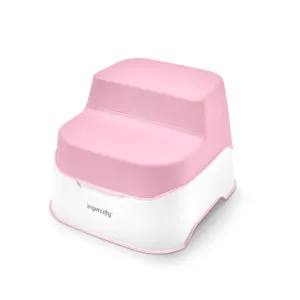 Ingenuity Prepare to Potty 3-in-1 System - Potty Training Toilet, Topper, Step Stool, Easy Setup, Pink, For Toddlers 18 Months 