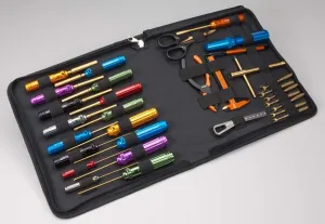 Integy RC Complete 31-Piece Titanium Nitride Racing Tool Set with Professional Carry Bag