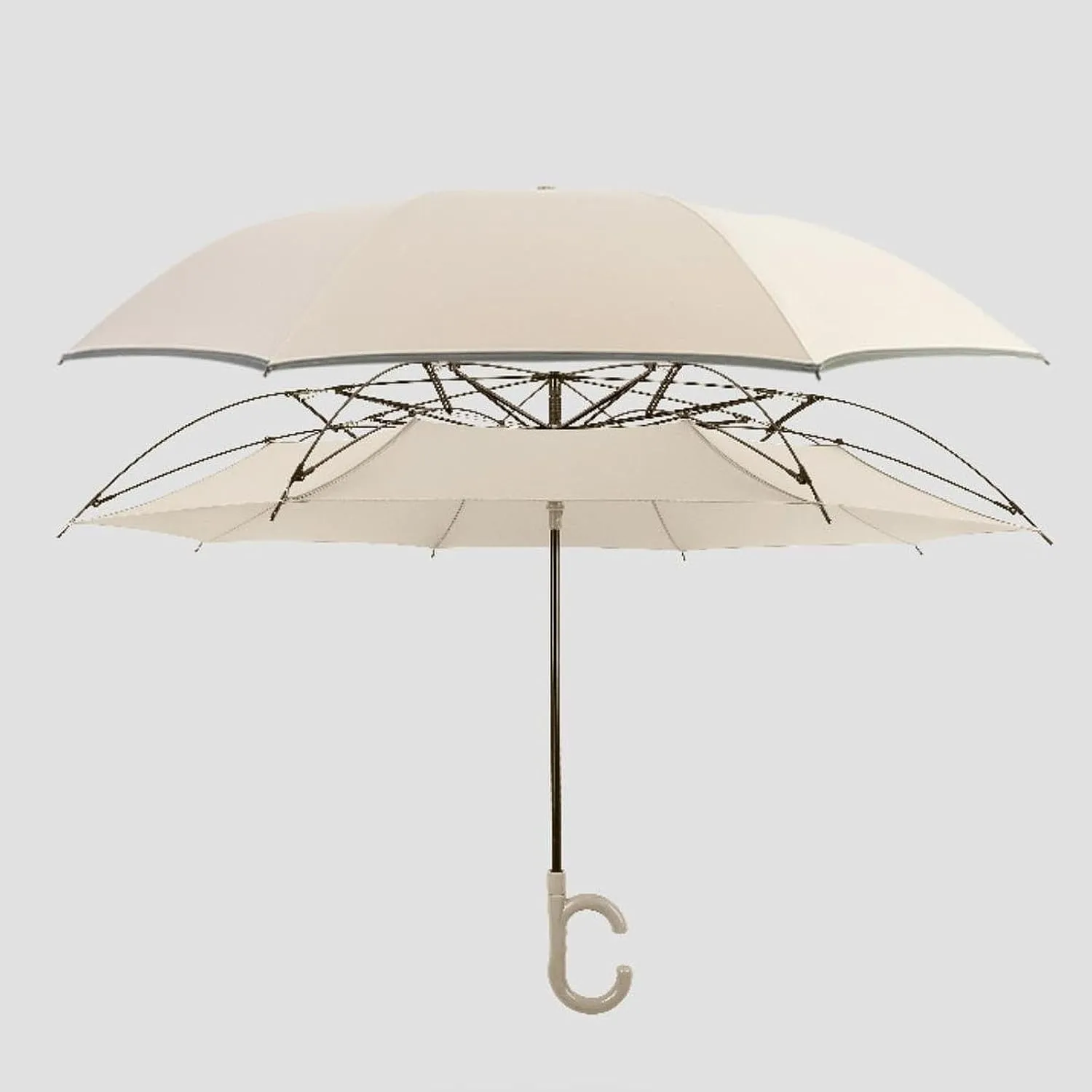 Inverted Reversing Upside Down Umbrella Windproof Large Sun Protection Folding Wear Resistant Waterproof Practical Double Layer
