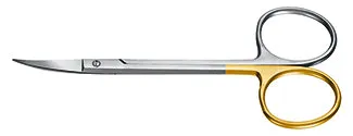Iris Scissors, Curved, Serrated 46.051.11SC
