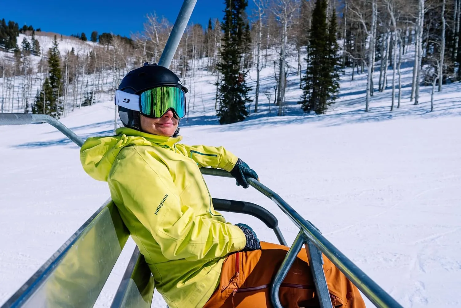 Julbo Launcher Snow Goggles w/REACTIV Photochromic Goggles & Superflow Pro for Skiing & Snowboarding - 100% UV Protection