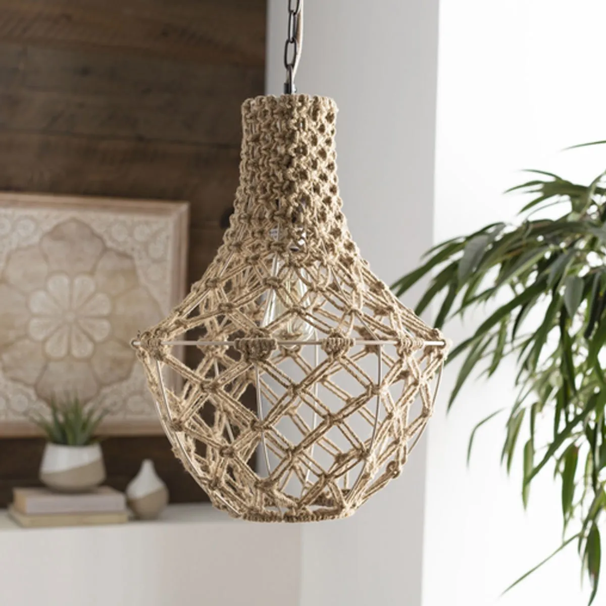 Jute Hanging Lamp