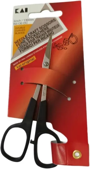 Kai 5130DC: 5-inch Double Curved Scissors