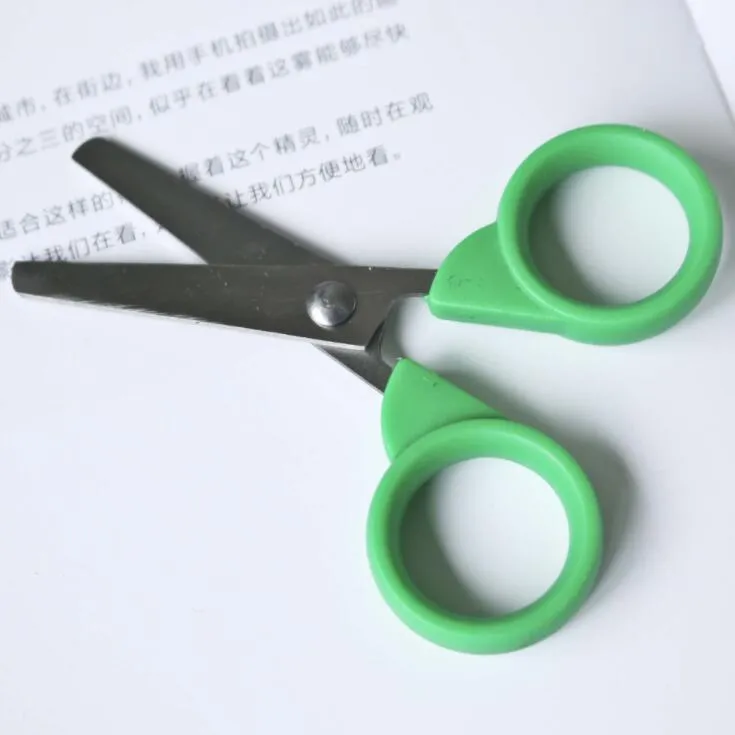 Kawaii Carrot Safety Scissors for Kids Crafts
