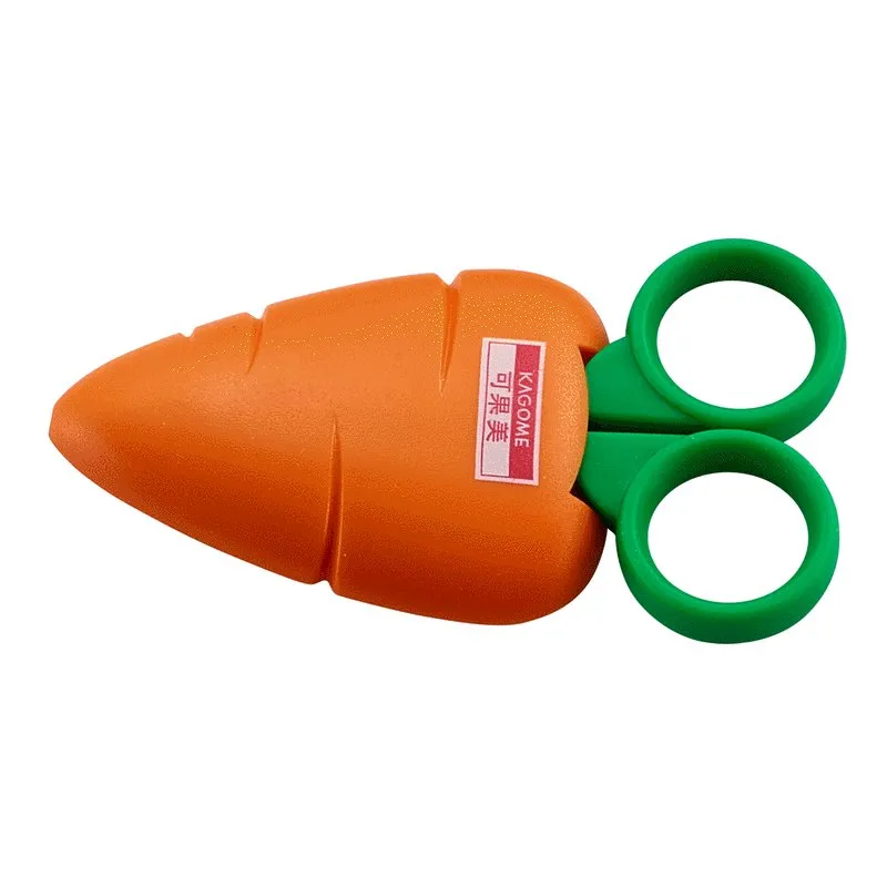 Kawaii Carrot Safety Scissors for Kids Crafts