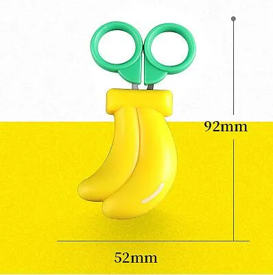 Kid-Friendly Fruit Safety Scissors