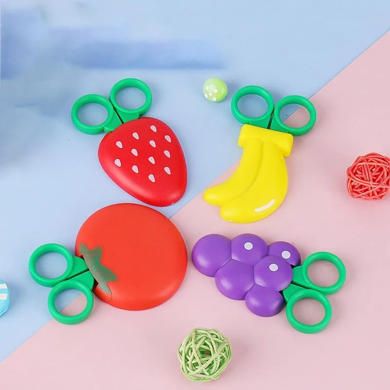 Kid-Friendly Fruit Safety Scissors