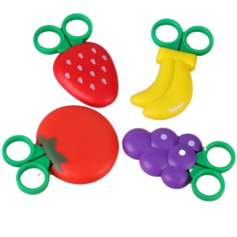 Kid-Friendly Fruit Safety Scissors