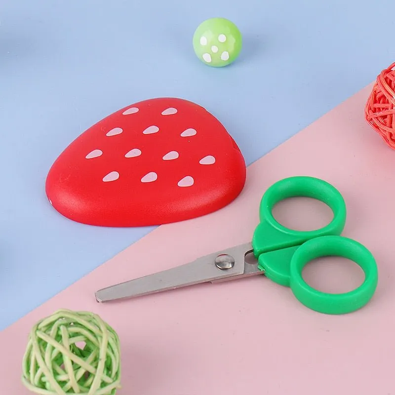 Kid-Friendly Fruit Safety Scissors